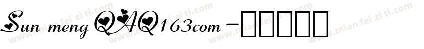 Sun mengQAQ163com字体转换